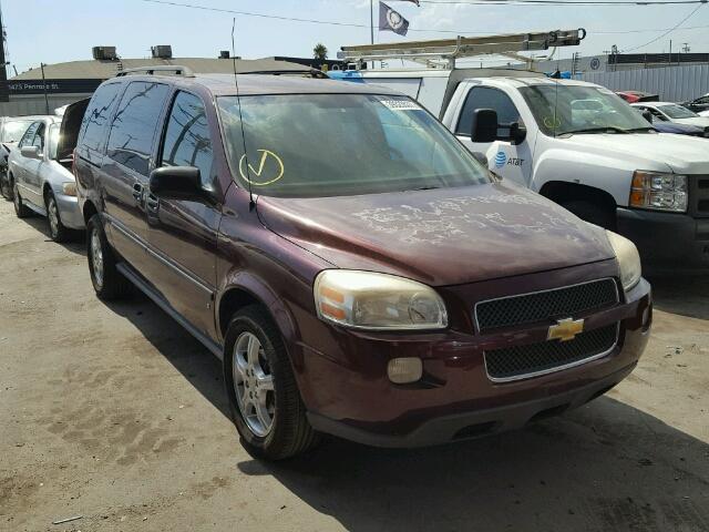 1GNDV23118D191118 - 2008 CHEVROLET UPLANDER L BURGUNDY photo 1