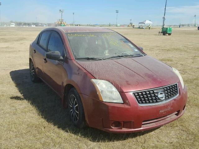 3N1AB61E38L694891 - 2008 NISSAN SENTRA 2.0 MAROON photo 1