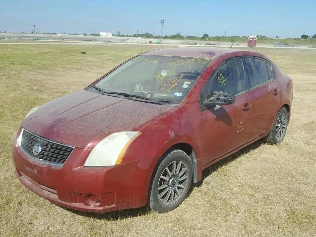 3N1AB61E38L694891 - 2008 NISSAN SENTRA 2.0 MAROON photo 2