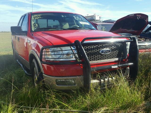 1FTPW12515KB72576 - 2005 FORD F150 SUPER RED photo 1