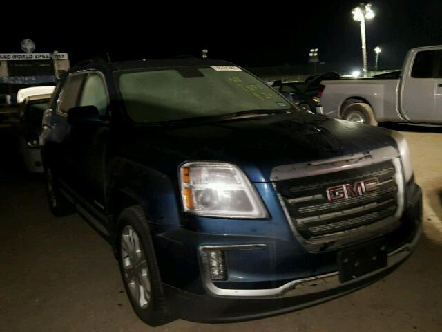 2GKALNEK8H6175915 - 2017 GMC TERRAIN SL BLUE photo 1