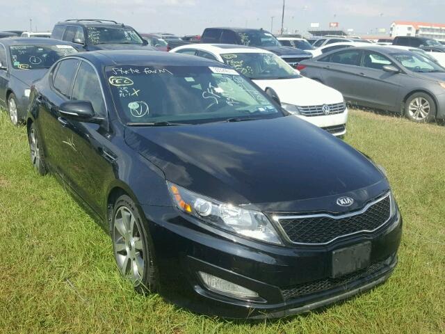 5XXGR4A63DG109779 - 2013 KIA OPTIMA SX BLACK photo 1