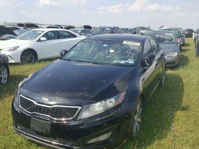 5XXGR4A63DG109779 - 2013 KIA OPTIMA SX BLACK photo 2