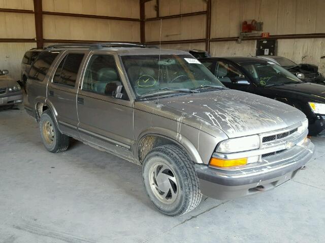 1GNDT13W3X2228532 - 1999 CHEVROLET BLAZER TAN photo 1