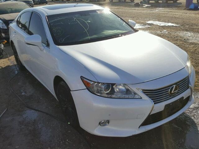 JTHBK1GG5D2034620 - 2013 LEXUS ES 350 WHITE photo 1