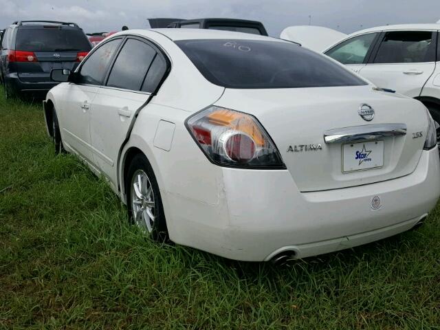 1N4AL2AP1AN511245 - 2010 NISSAN ALTIMA 2.5 WHITE photo 3