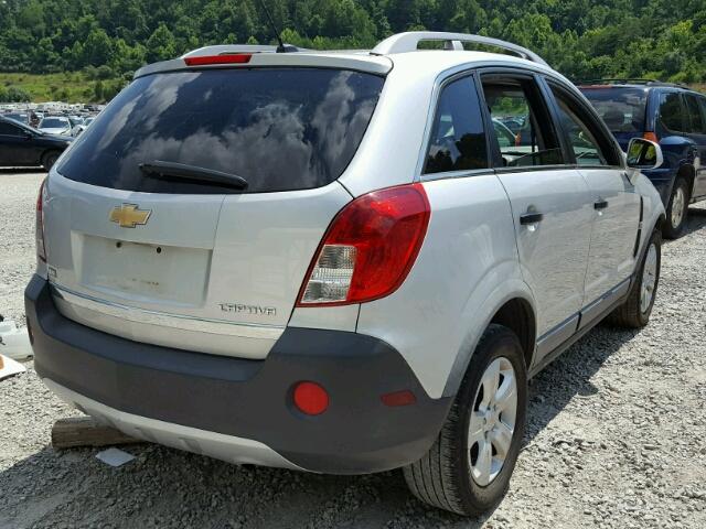 3GNAL2EK1FS510366 - 2015 CHEVROLET CAPTIVA LS 银色 照片 4