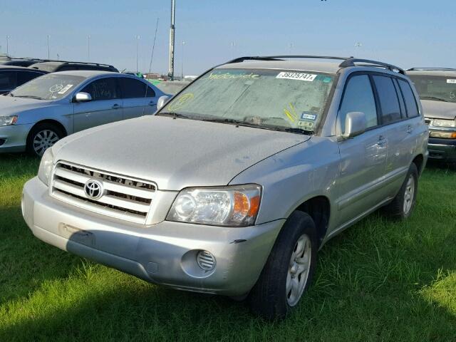 JTEDP21A170129578 - 2007 TOYOTA HIGHLANDER SILVER photo 2