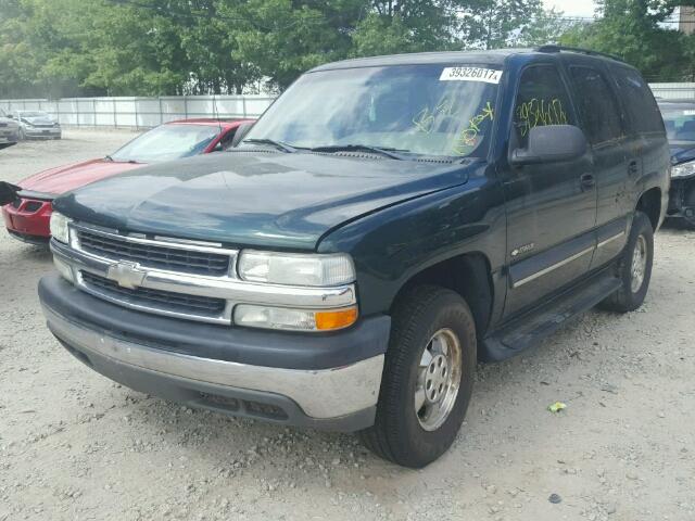 1GNEC13V13J125718 - 2003 CHEVROLET TAHOE C150 GREEN photo 2