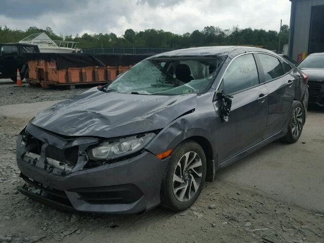 2HGFC2F75GH514354 - 2016 HONDA CIVIC EX GRAY photo 2