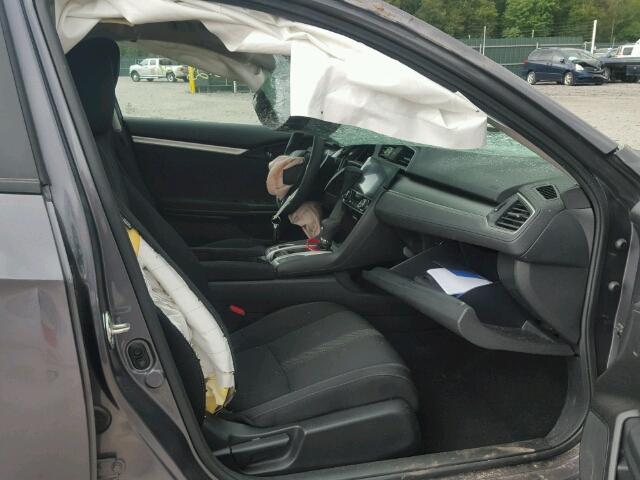 2HGFC2F75GH514354 - 2016 HONDA CIVIC EX 灰色 照片 5