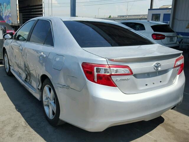 4T1BF1FKXDU240091 - 2013 TOYOTA CAMRY L SILVER photo 3