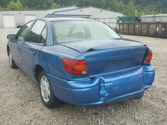 1G8ZG5288YZ143220 - 2000 SATURN SL1 BLUE photo 3