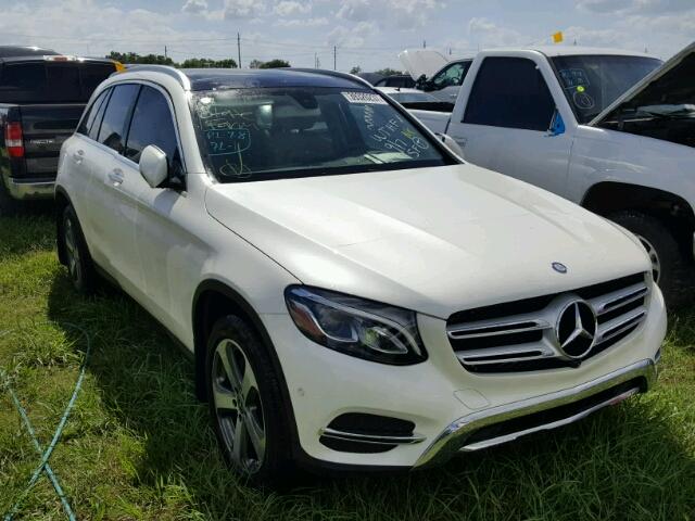 WDC0G4KB2HF219322 - 2017 MERCEDES-BENZ GLC 300 4M WHITE photo 1