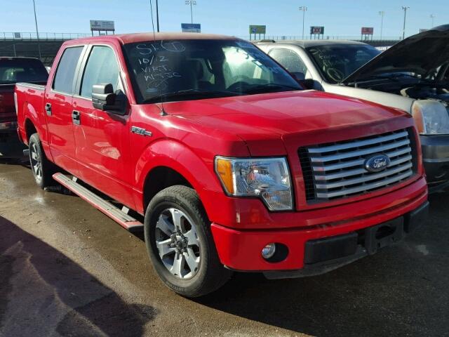 1FTEW1CM4BKD09731 - 2011 FORD F150 SUPER RED photo 1