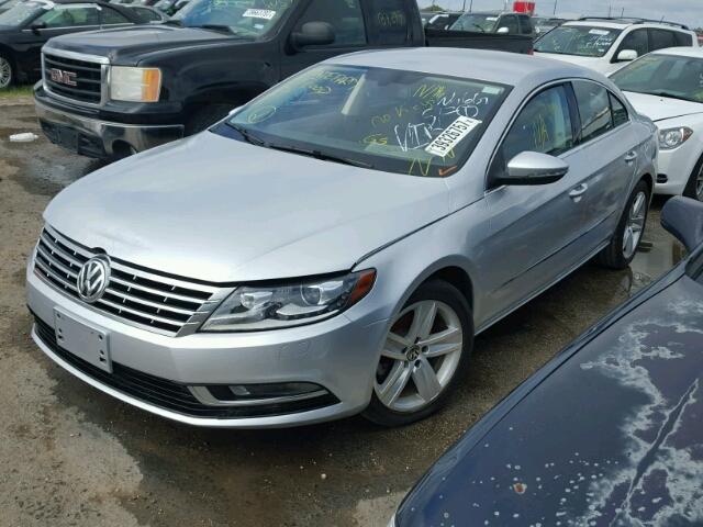 WVWBP7AN0EE528994 - 2014 VOLKSWAGEN CC SILVER photo 2