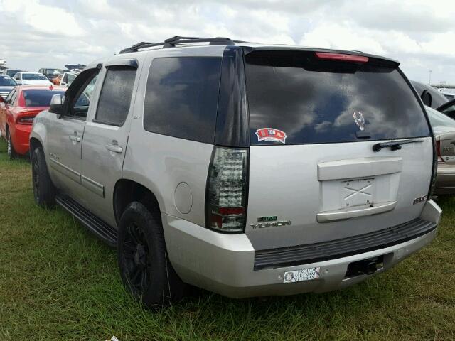 1GKEC33369R249890 - 2009 GMC YUKON SILVER photo 3