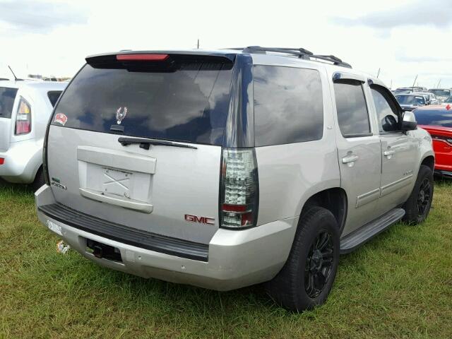 1GKEC33369R249890 - 2009 GMC YUKON SILVER photo 4