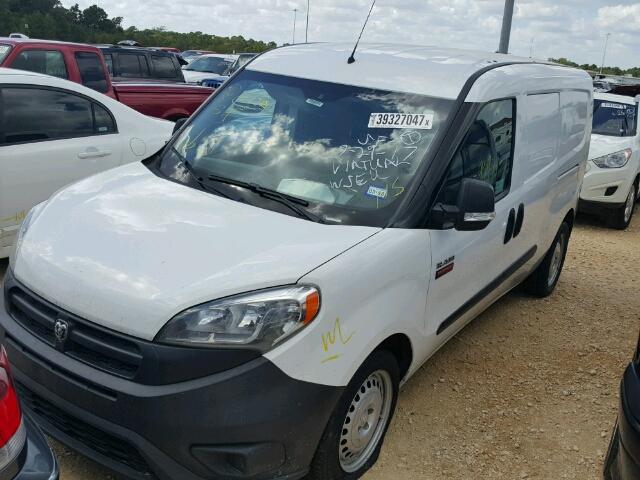 ZFBERFAT8F6A22119 - 2015 RAM PROMASTER WHITE photo 2