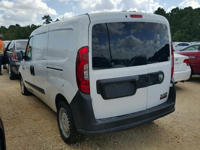 ZFBERFAT8F6A22119 - 2015 RAM PROMASTER WHITE photo 3