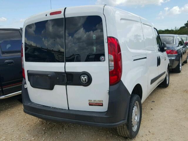 ZFBERFAT8F6A22119 - 2015 RAM PROMASTER WHITE photo 4