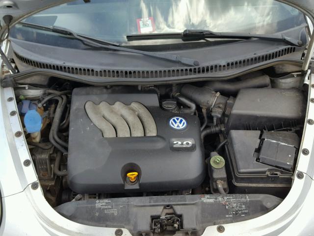 3VWCK21C12M450264 - 2002 VOLKSWAGEN NEW BEETLE 银色 照片 7