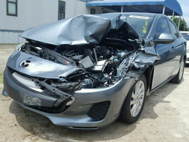 JM1BL1V76C1555755 - 2012 MAZDA 3 I BLUE photo 2