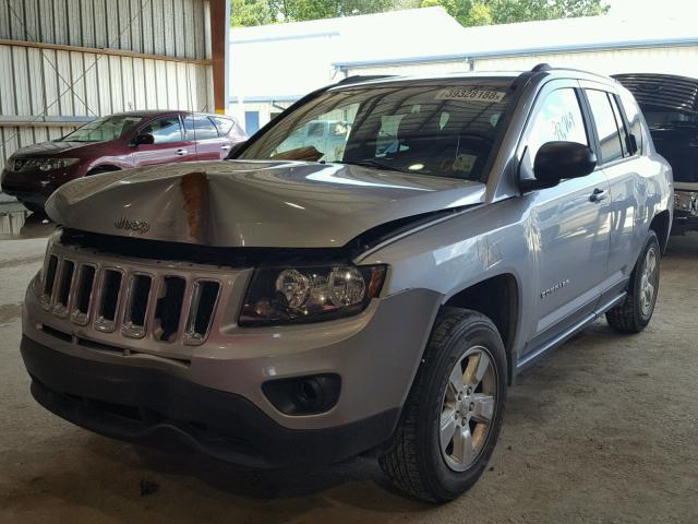 1C4NJCBA6FD104651 - 2015 JEEP COMPASS SP 灰色 照片 2