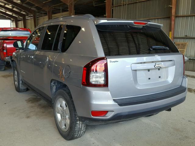 1C4NJCBA6FD104651 - 2015 JEEP COMPASS SP 灰色 照片 3