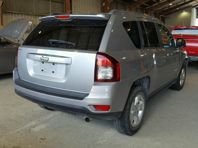 1C4NJCBA6FD104651 - 2015 JEEP COMPASS SP 灰色 照片 4