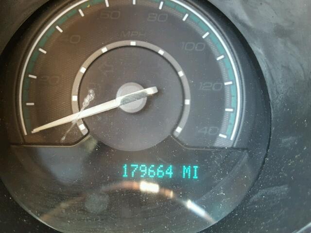 1G1ZH57B39F257127 - 2009 CHEVROLET MALIBU 1LT BLACK photo 8