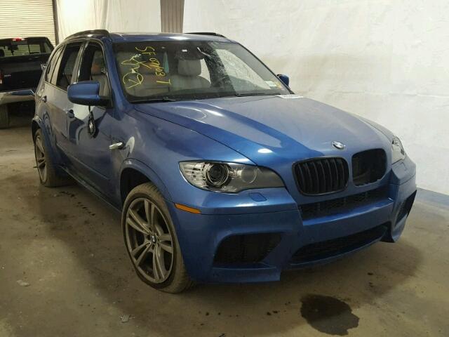 5YMGY0C55CLK27564 - 2012 BMW X5 M BLUE photo 1