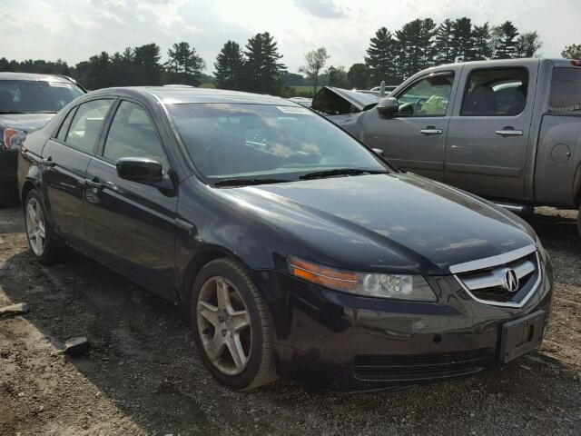 19UUA66294A009677 - 2004 ACURA TL BLACK photo 1