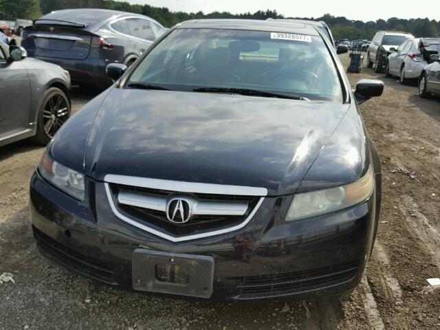 19UUA66294A009677 - 2004 ACURA TL BLACK photo 9