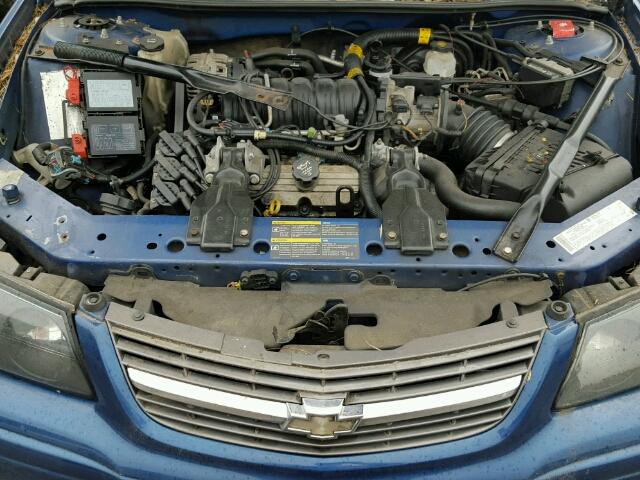 2G1WH55K759217433 - 2005 CHEVROLET IMPALA LS BLUE photo 7