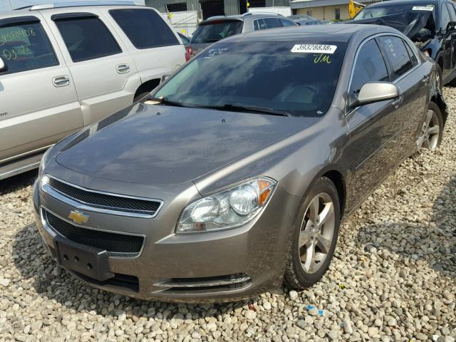 1G1ZC5EU1BF328852 - 2011 CHEVROLET MALIBU 1LT BROWN photo 2