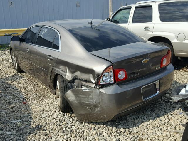 1G1ZC5EU1BF328852 - 2011 CHEVROLET MALIBU 1LT BROWN photo 3