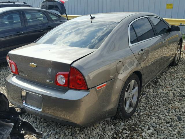 1G1ZC5EU1BF328852 - 2011 CHEVROLET MALIBU 1LT BROWN photo 4