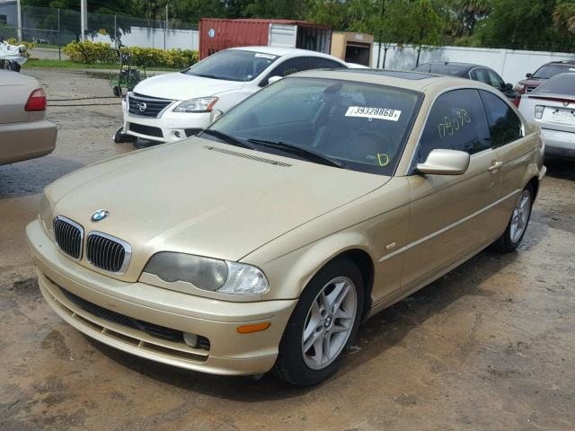 WBABM5340YJP00449 - 2000 BMW 328 CI GOLD photo 2