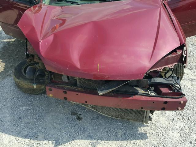 1G1ZT548X5F175008 - 2005 CHEVROLET MALIBU LS Qırmızı foto 7