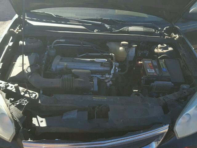 1G1ZS51F36F290962 - 2006 CHEVROLET MALIBU LS BLACK photo 7