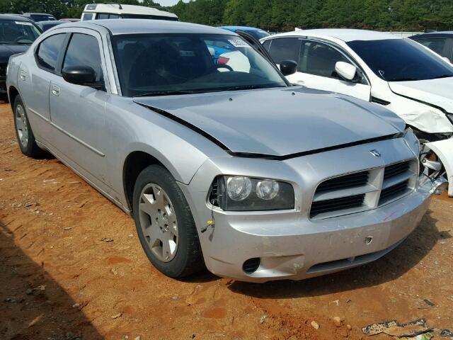 2B3LA43R37H674646 - 2007 DODGE CHARGER SILVER photo 1