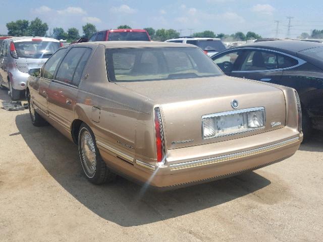 1G6KE54Y2XU753526 - 1999 CADILLAC DEVILLE DE TAN photo 3