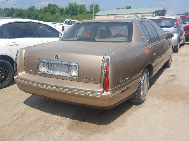 1G6KE54Y2XU753526 - 1999 CADILLAC DEVILLE DE TAN photo 4