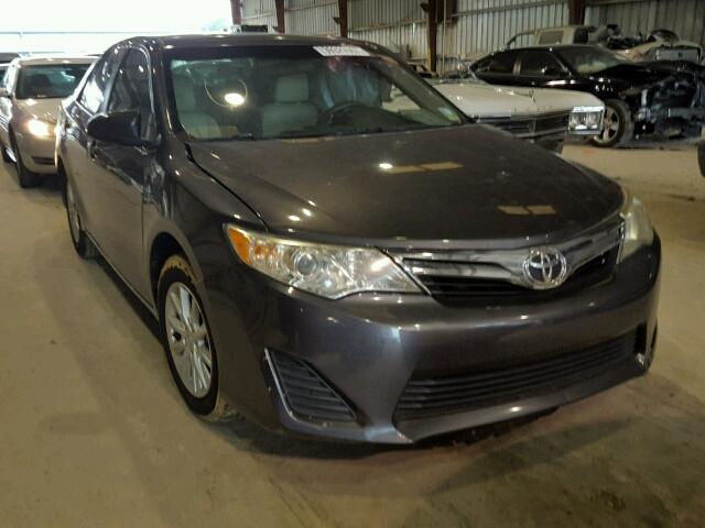 4T4BF1FK9CR172340 - 2012 TOYOTA CAMRY BASE CHARCOAL photo 1