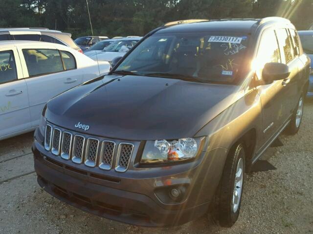 1C4NJCEA4GD665976 - 2016 JEEP COMPASS GRAY photo 2