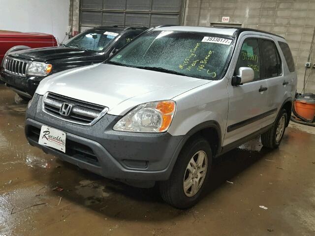 SHSRD788X3U123589 - 2003 HONDA CR-V EX SILVER photo 2