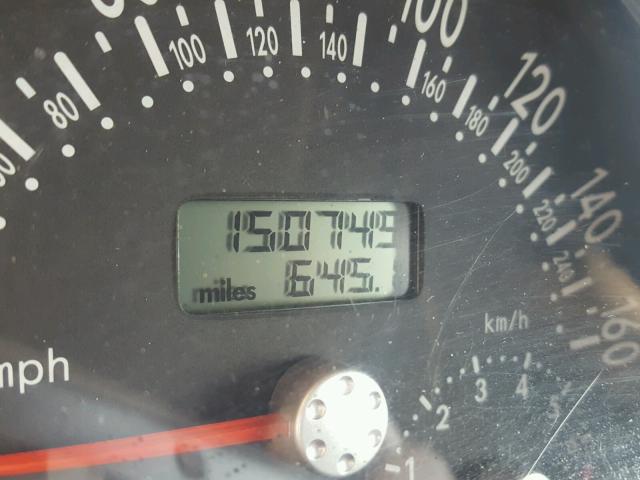 3VWCD31Y45M352202 - 2005 VOLKSWAGEN NEW BEETLE Qırmızı foto 8