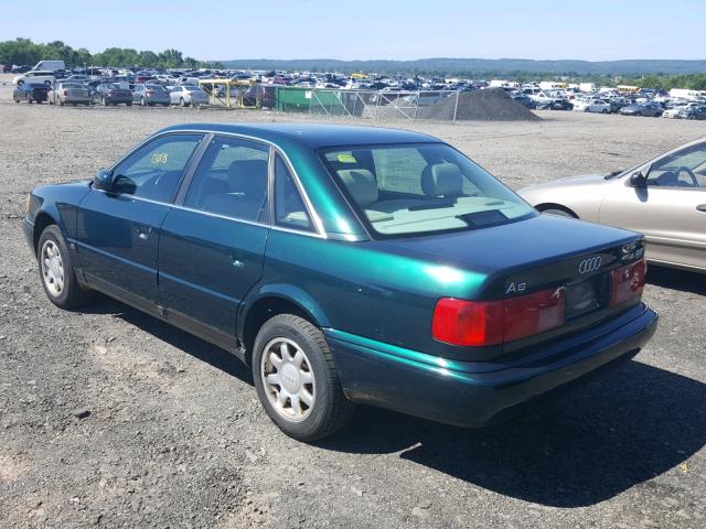 WAUGC84A5TN082142 - 1996 AUDI A6 2.8 QUA GREEN photo 3