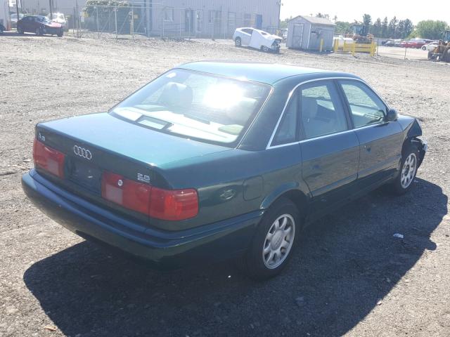 WAUGC84A5TN082142 - 1996 AUDI A6 2.8 QUA GREEN photo 4